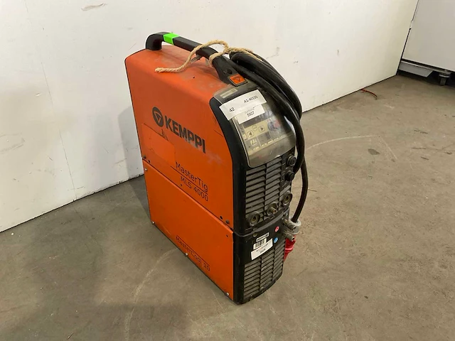 2013 kemppi mastertig mls 4000 tig unit mls 4000 400a 400v gas- of vloeistofgekoeld - afbeelding 2 van  5