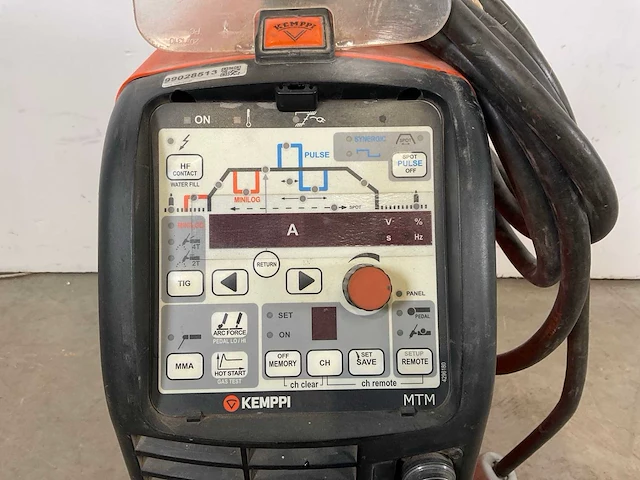 2013 kemppi mastertig mls 4000 tig unit mls 4000 400a 400v gas- of vloeistofgekoeld - afbeelding 3 van  5