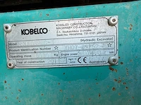 2013 kobelco sk140srlc-3 banden graafmachine - afbeelding 9 van  17