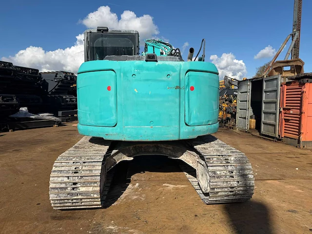 2013 kobelco sk140srlc-3 banden graafmachine - afbeelding 14 van  17