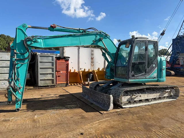 2013 kobelco sk140srlc-3 banden graafmachine - afbeelding 1 van  17