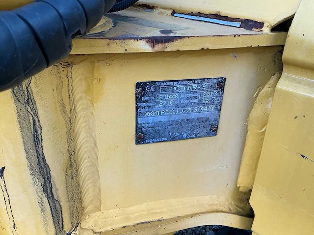 2013 komatsu pc26 minigraafmachine - afbeelding 17 van  25