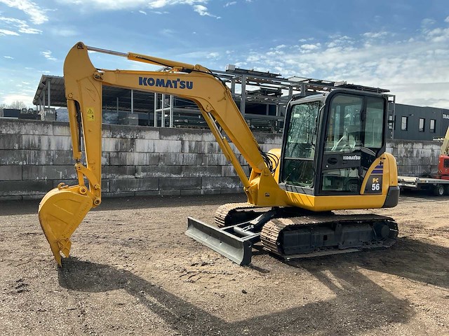 2013 komatsu pc56 midigraafmachine - afbeelding 1 van  36