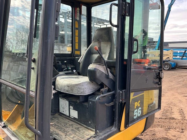 2013 komatsu pc56 midigraafmachine - afbeelding 13 van  36