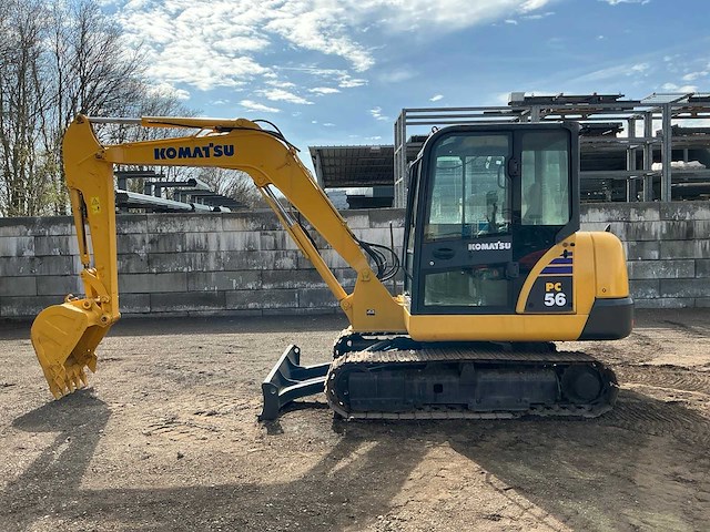 2013 komatsu pc56 midigraafmachine - afbeelding 11 van  36