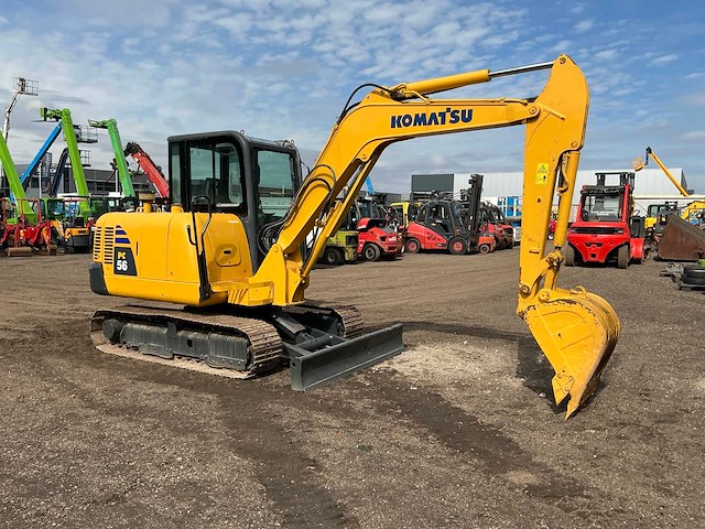 2013 komatsu pc56 midigraafmachine - afbeelding 34 van  36