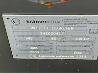 2013 kramer 880 wiellader - afbeelding 13 van  20