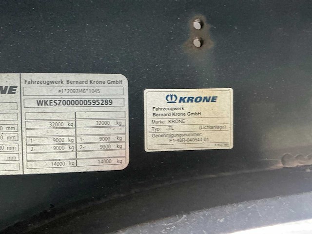 2013 krone sz da03lf oplegger - afbeelding 19 van  26
