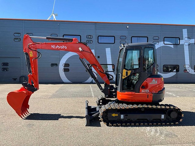 2013 kubota kx155-3 midigraafmachine - afbeelding 5 van  8