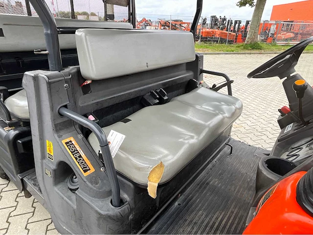 2013 kubota rtv1140 cpx-uk atv / rtv / utv site carrier - afbeelding 16 van  31