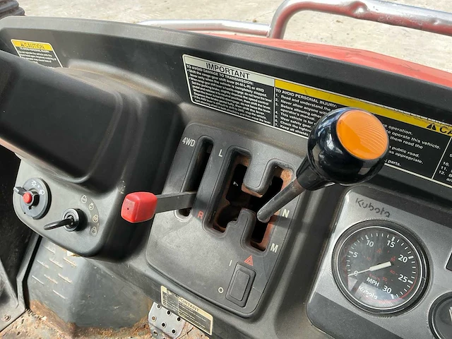 2013 kubota rtv1140cpx-uk 4-persoons terreinwagen – nederlands kenteken – trekhaak - afbeelding 2 van  23