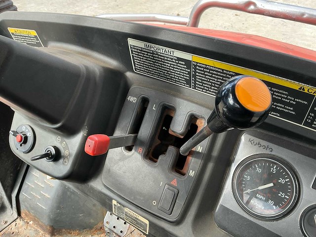 2013 kubota rtv1140cpx-uk 4-persoons terreinwagen – nederlands kenteken – trekhaak - afbeelding 2 van  23