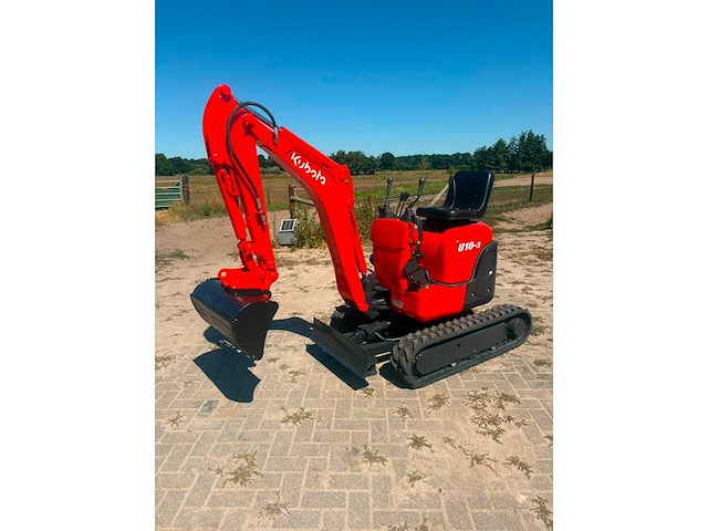 2013 kubota u10-3 minigraafmachine - afbeelding 1 van  8