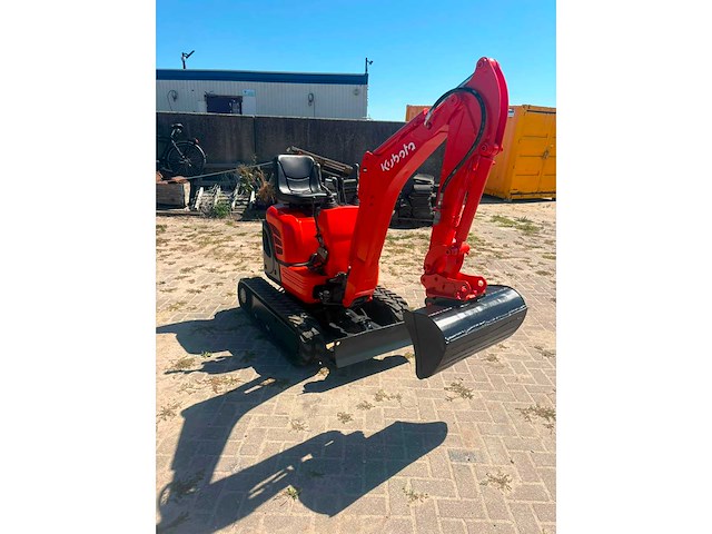 2013 kubota u10-3 minigraafmachine - afbeelding 2 van  8