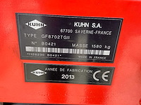 2013 kuhn gf 8702 t gii schudder - afbeelding 4 van  12