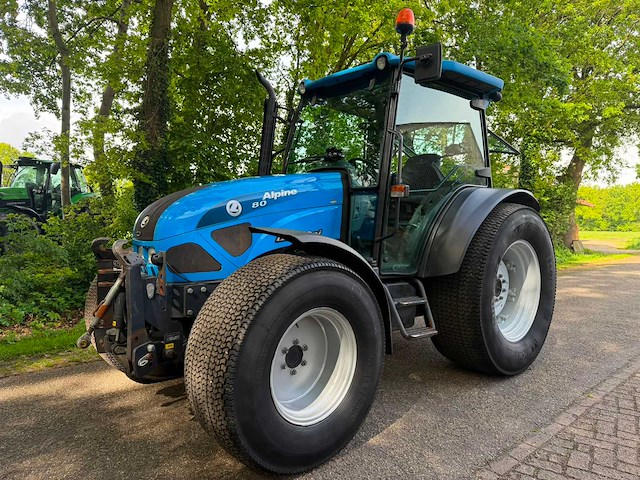 2013 landini alpine 80 vierwielaangedreven landbouwtractor - afbeelding 1 van  12