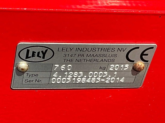 2013 lely splendimo frontmaaier - afbeelding 7 van  7