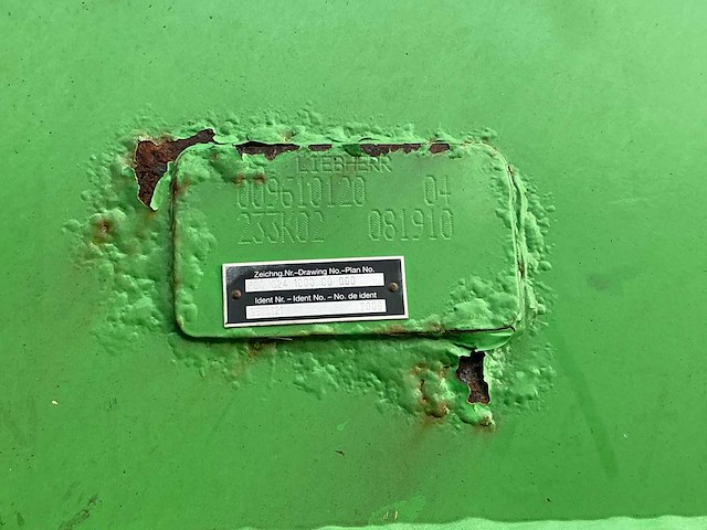 2013 liebherr a316 banden graafmachine - afbeelding 16 van  47