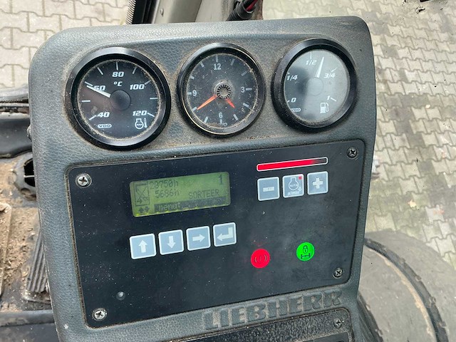 2013 liebherr a316 banden graafmachine - afbeelding 32 van  47