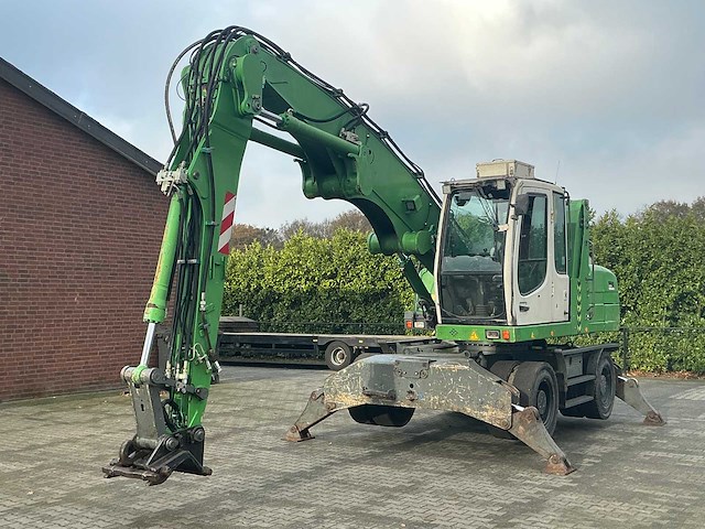 2013 liebherr a316 bandengraafmachine - afbeelding 1 van  47