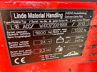2013 linde l16 acc stapelaar - afbeelding 1 van  10