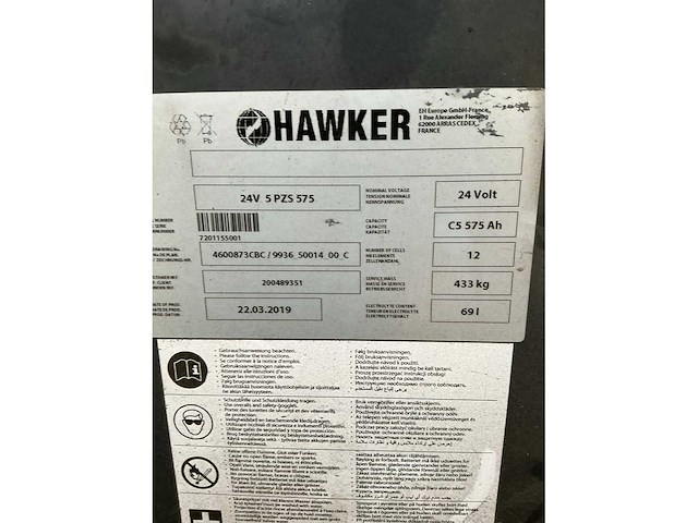 2013 linde p60 industriële trekker - afbeelding 2 van  2