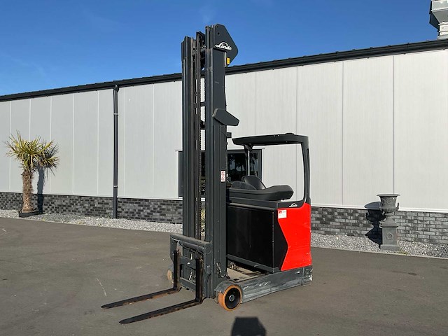 2013 linde r14-01 reach truck - afbeelding 1 van  17