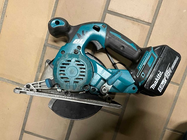 2013 makita dcs551 cirkelzaagmachine - afbeelding 3 van  5