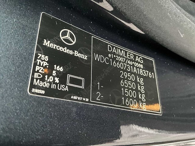 2013 mercedes-benz ml500 v8 personenauto - afbeelding 22 van  24