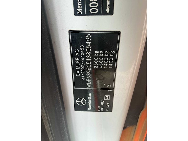 2013 mercedes-benz vito 110 cdi 343 f.dc std bedrijfswagen - afbeelding 38 van  45