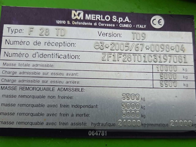 2013 merlo p34.7top verreiker - afbeelding 14 van  17