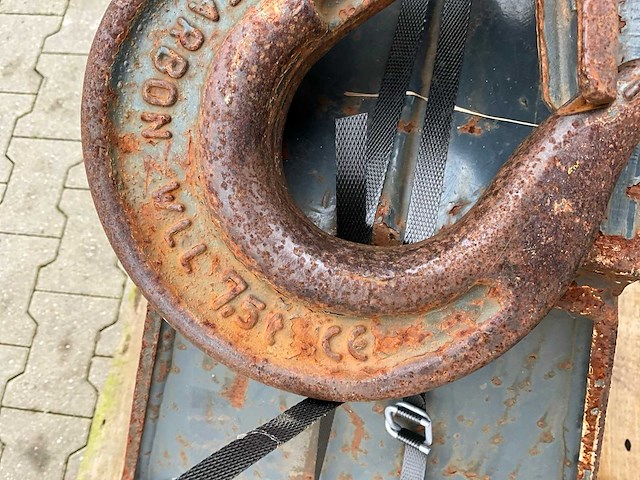 2013 merlo tre emme gz450 voorzet hijshaak - afbeelding 5 van  6