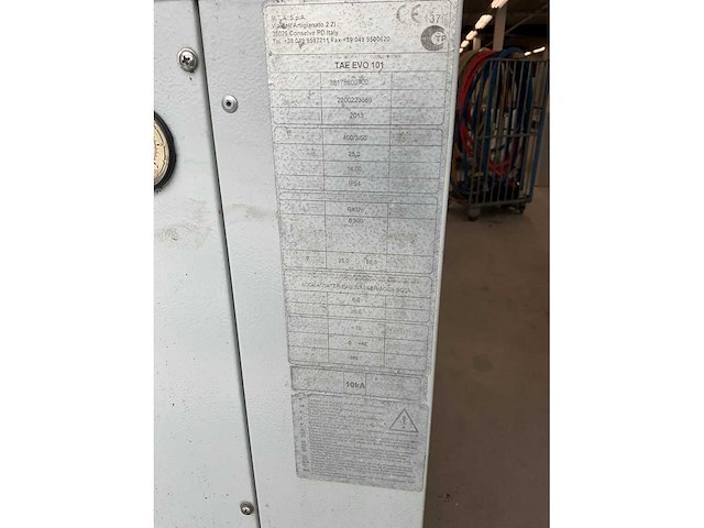 2013 mta s.p.a tae evo 101 chiller - afbeelding 5 van  5
