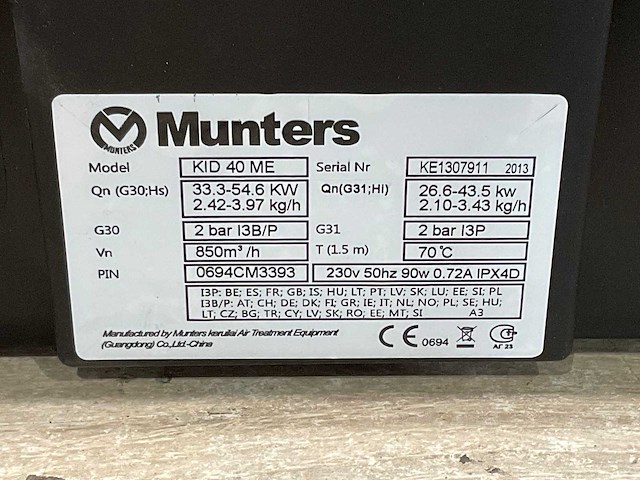 2013 munsters sail kid 40 me heater - afbeelding 9 van  9