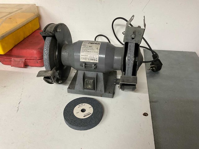 2013 mx power md3215m werkbankslijpmachine - afbeelding 1 van  5