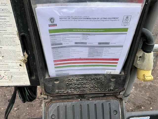 2013 nift hr21 hoogwerker - afbeelding 26 van  32