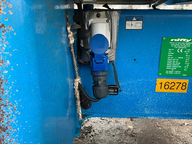 2013 nifty hr 21 de 2wd hoogwerker - afbeelding 13 van  37