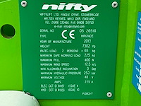 2013 niftylift hr17nde hoogwerker - afbeelding 2 van  10