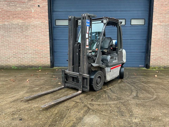 2013 nissan u1d2a25lq vorkheftruck - afbeelding 1 van  20