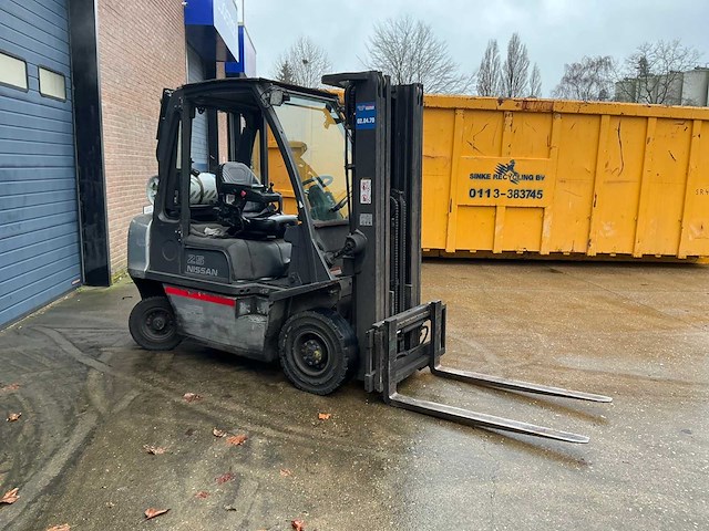 2013 nissan u1d2a25lq vorkheftruck - afbeelding 13 van  20