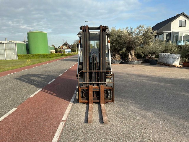 2013 nissan/uni carriers p1d1a18lq vorkheftruck - afbeelding 4 van  6