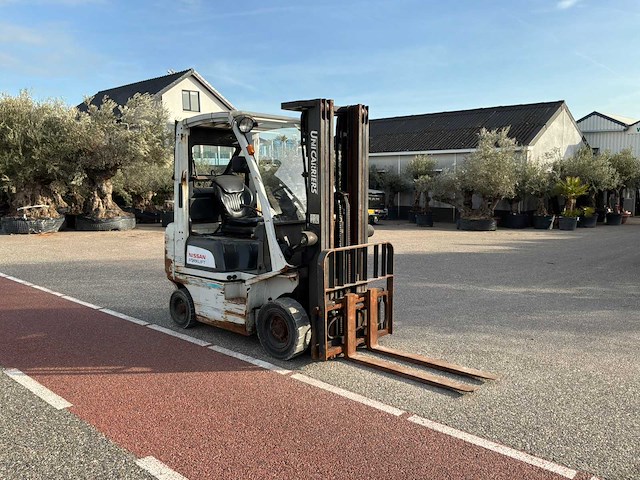 2013 nissan/uni carriers p1d1a18lq vorkheftruck - afbeelding 5 van  6