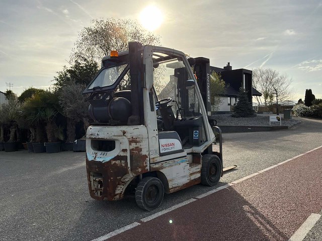 2013 nissan/uni carriers p1d1a18lq vorkheftruck - afbeelding 6 van  6