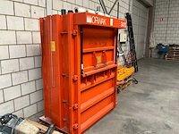 2013 orwak compactor 3410 verticale balenpers / afvalpers - afbeelding 7 van  13