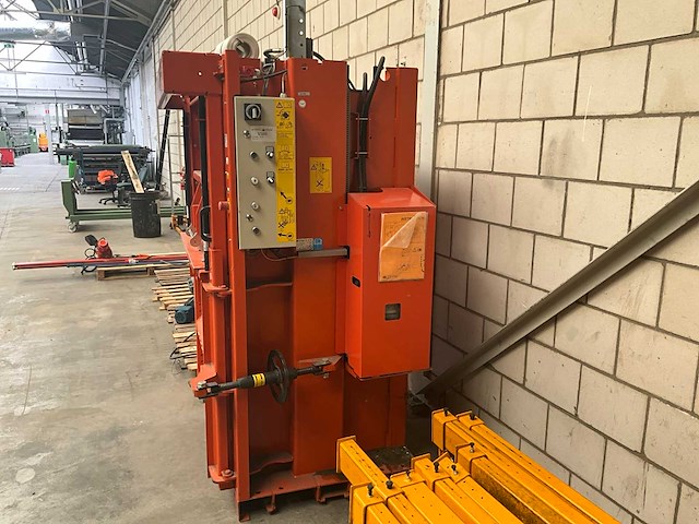 2013 orwak compactor 3410 verticale balenpers / afvalpers - afbeelding 8 van  13