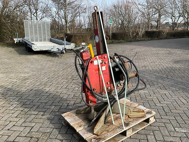 2013 rabaud enfonce pieux 703390 palenrammer voorzetapparatuur - afbeelding 2 van  9