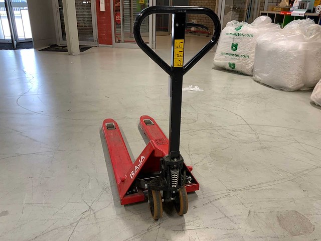 2013 raja hand hydraulische palletwagen - afbeelding 3 van  7