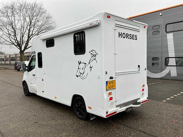 2013 renault master 150dci horsetruck met chardron opbouw vpn-63-p - afbeelding 34 van  45