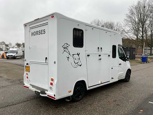 2013 renault master 150dci horsetruck met chardron opbouw vpn-63-p - afbeelding 42 van  45