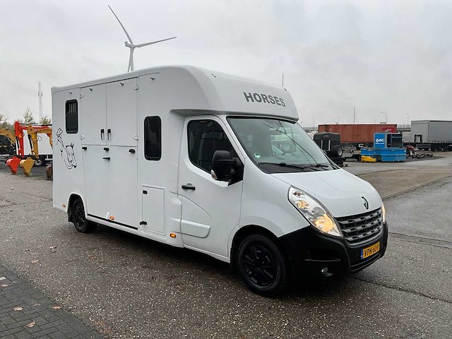 2013 renault master 150dci horsetruck met chardron opbouw vpn-63-p - afbeelding 44 van  45